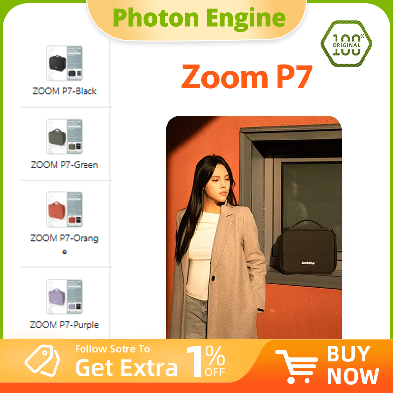 Drone Led Light - Ambitful Zoom P7 多機能写真撮影収納バッグ（カメラ、LEDライト、ドローンフラッシュトリガー収納用）