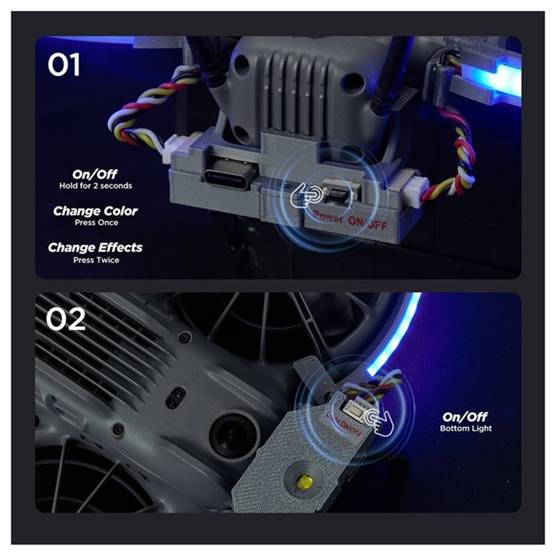 【新製品！A25P】DJI Neo 2ドローン用LEDライト - Drone Led Light のレビューと価格