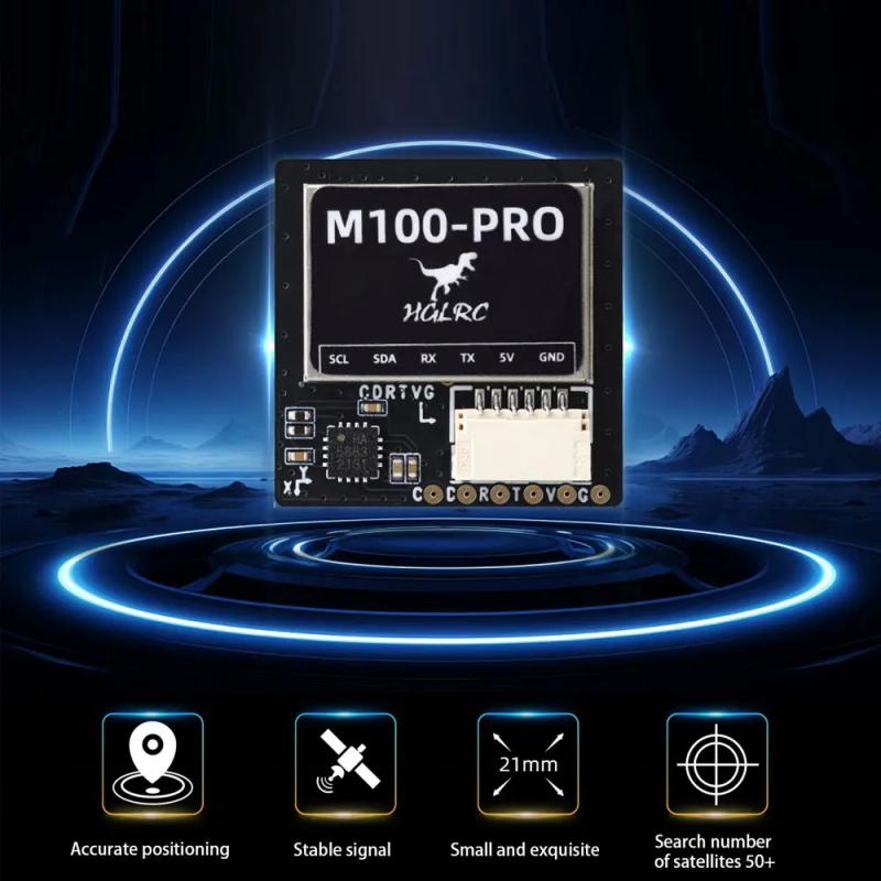 HGLRC M100 PRO GPSチップ B101、第10 - Drone Compass のレビューと価格